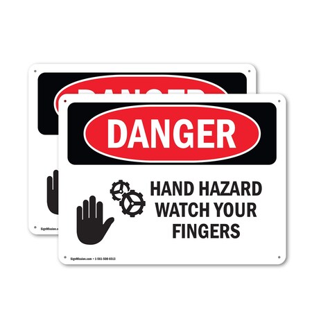 Signmission Safety Culture Sign, 10 in Width, Plastic, Rectangle OS-2PACK-DS-P-710-L-1288